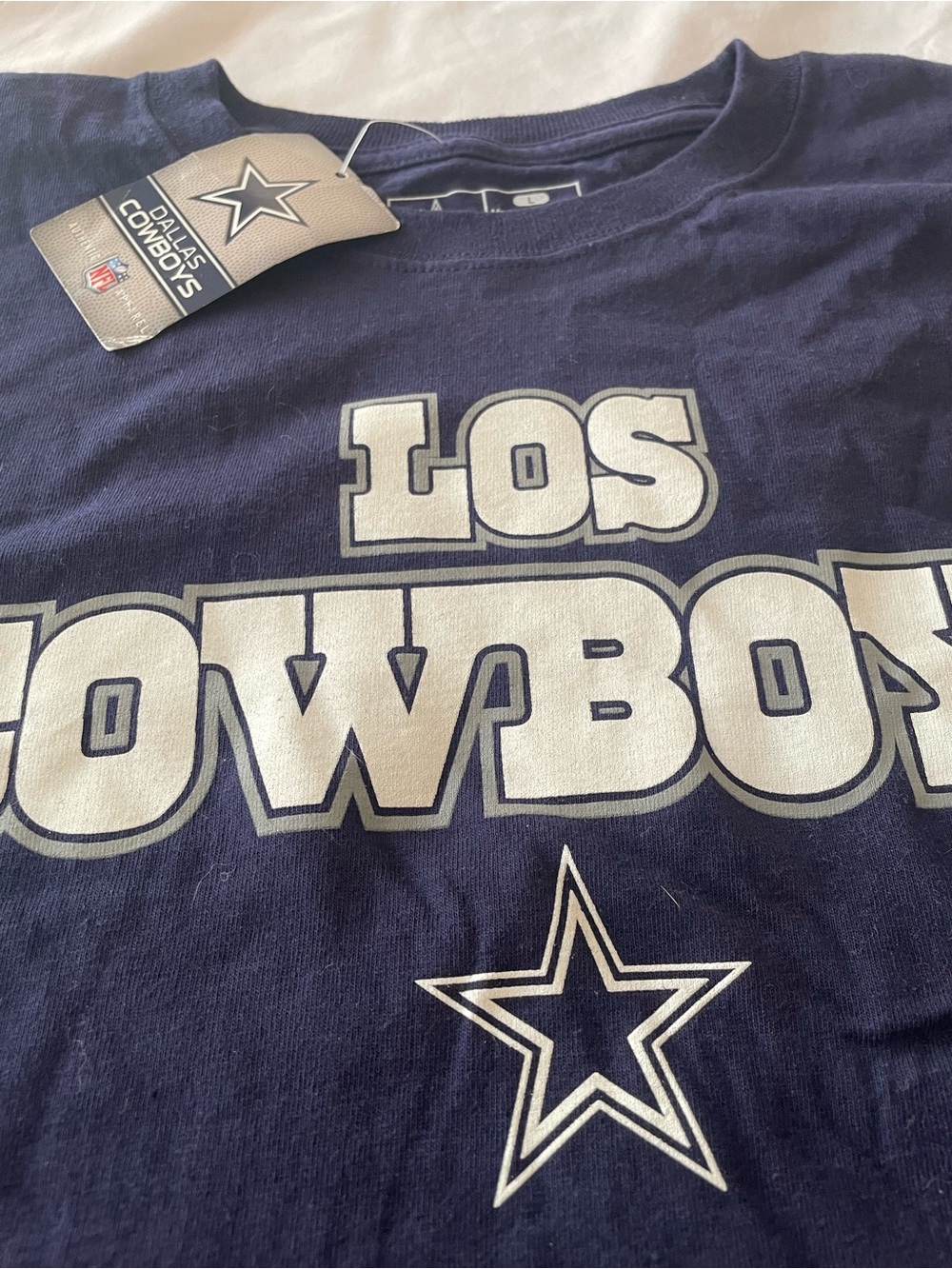NFL Cowboys Team Apparel Men’s Tee, Sz L